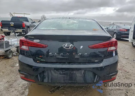 2019 Hyundai Elantra Sel из США, поврежденный, VIN 5NPD84LF8KH452995